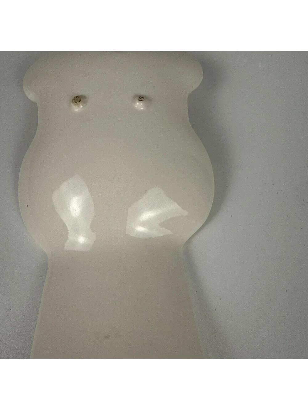 Vintage Mid Century Ceramic Chef Spoon Rest Unmarked Japan Kitsch HH Style